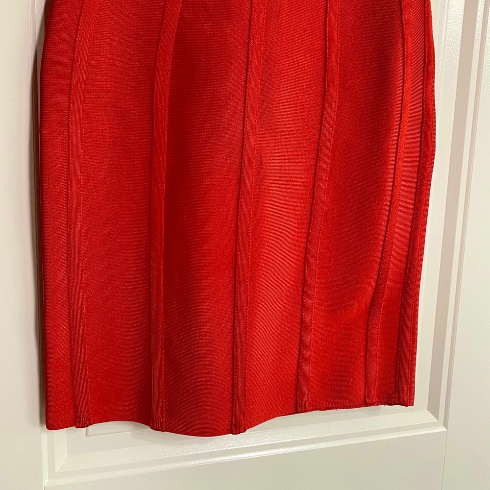 Red Bodycon Dress - Picture 3 of 3